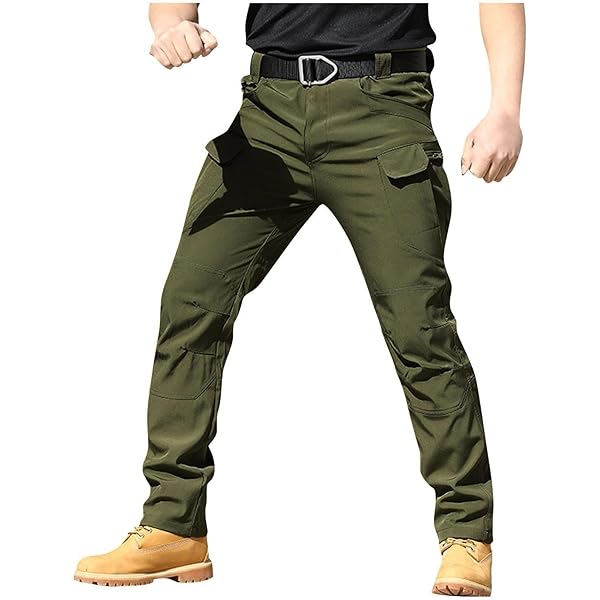 Amazon.com: Ymosrh Man Work Pants, Casual Hiking Tactical